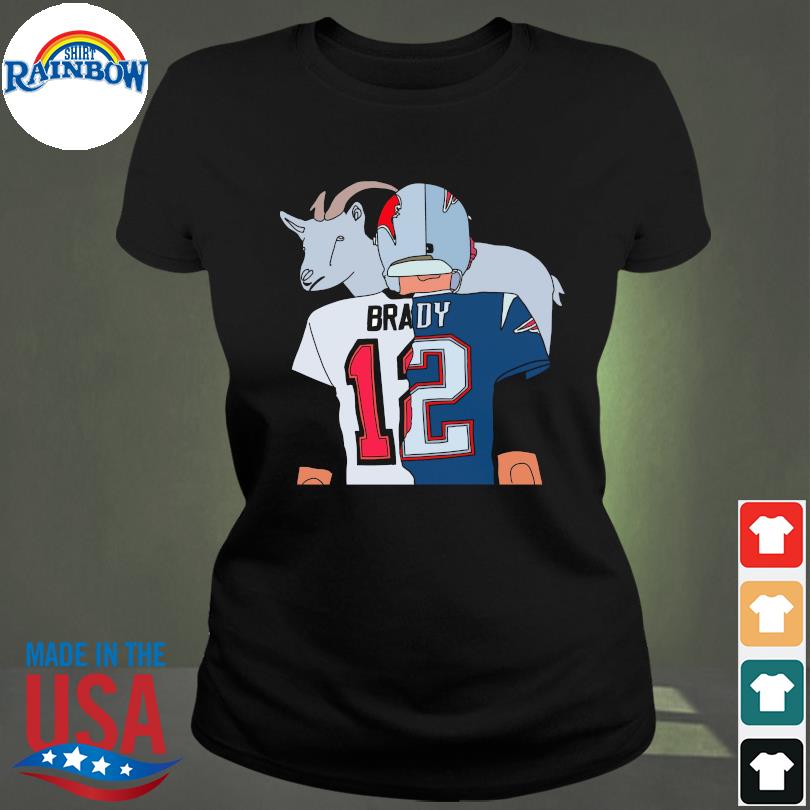 Tom brady goat split Patriots buccaneers shirt, hoodie, sweater, long  sleeve and tank top