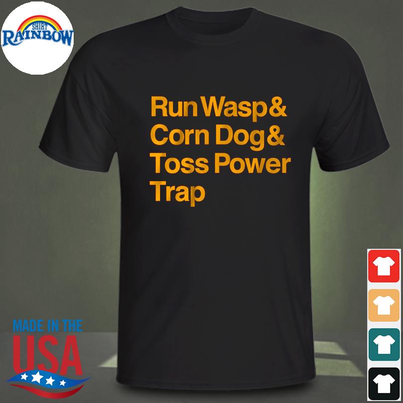 Kansas City Playbook Run Wasp And Corn Dog And Toss Power Trap Shirt,  hoodie, sweater, long sleeve and tank top