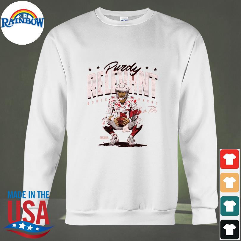 th AreaTshirts Brock Purdy Bcb San Francisco Football Fan V2 T Shirt Crewneck Sweatshirt / White / Large