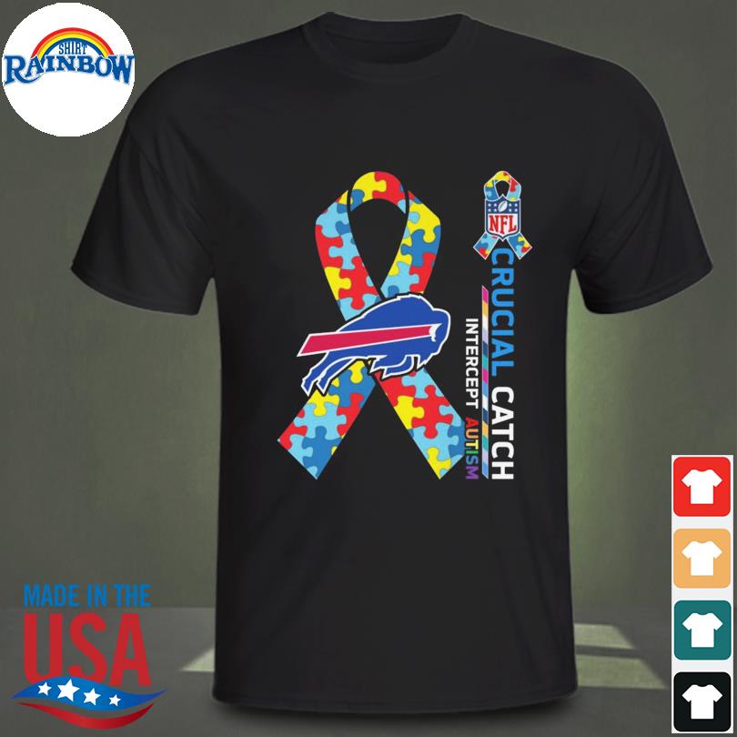 Buffalo Bills Crucial Catch Intercept Autism 2023 shirt