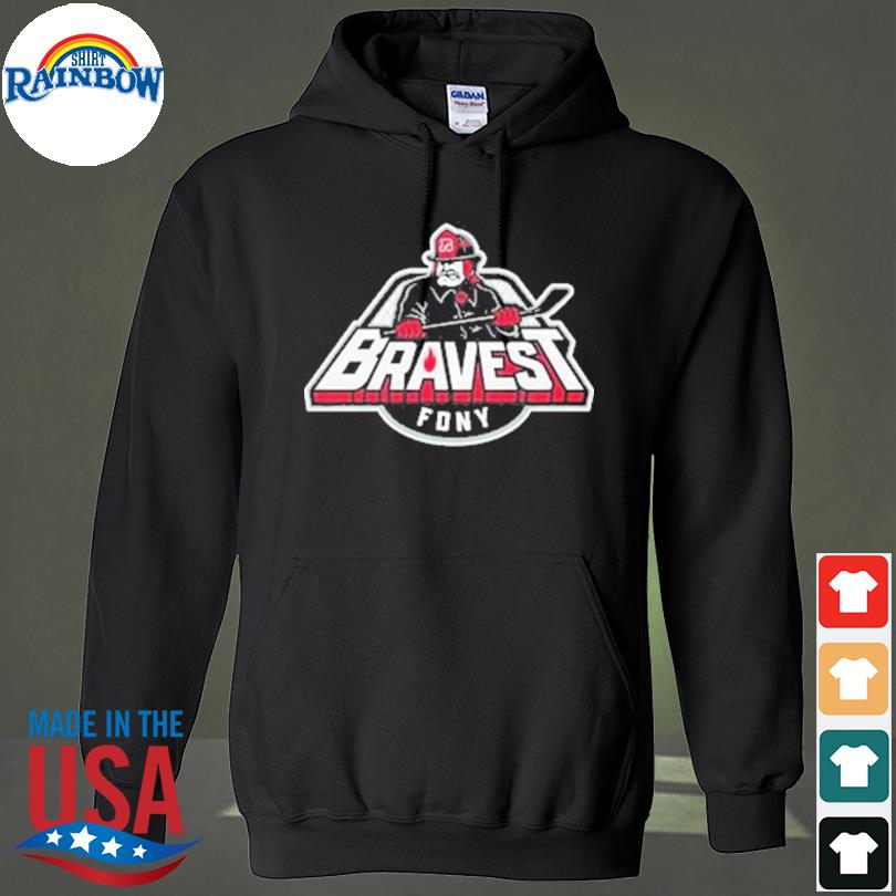 Fdny bravest hockey s hoodie