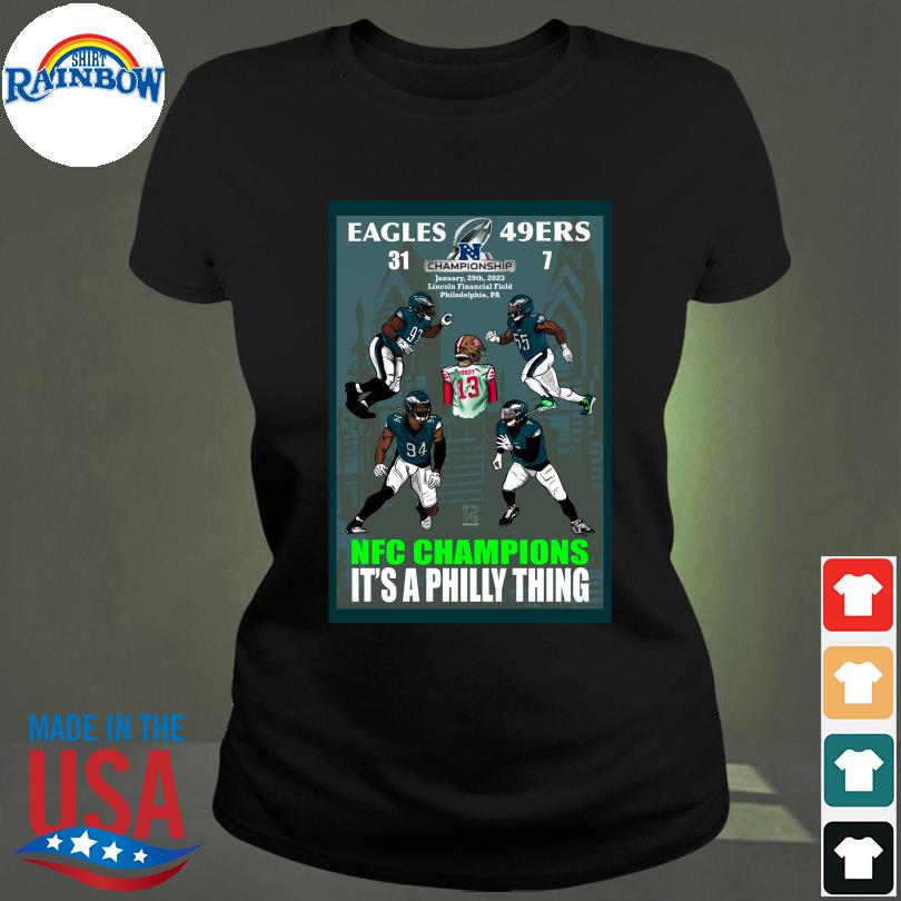 Philadelphia Eagles 2022 NFC Champions Lincoln Financial Field shirt,  hoodie, sweater, long sleeve and tank top