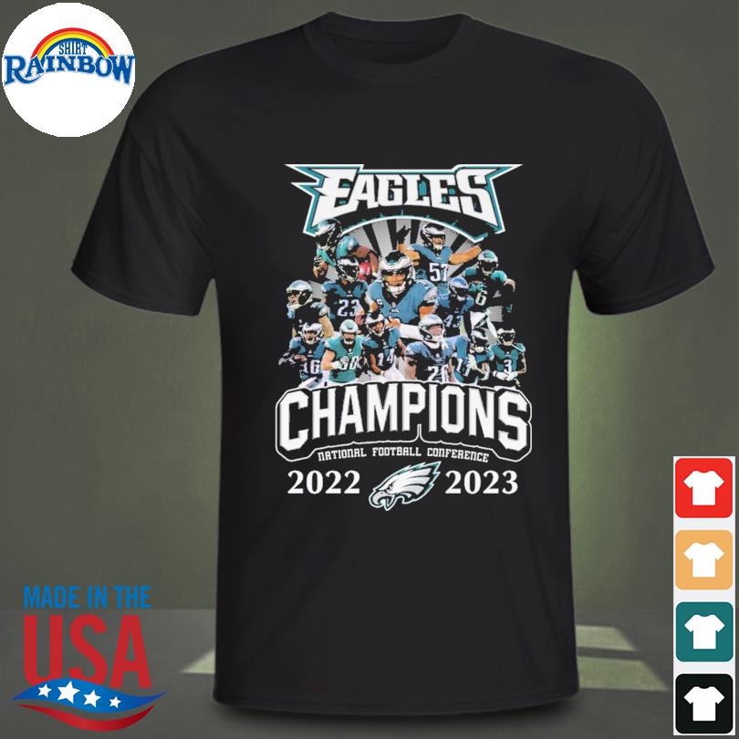 Funny 2023 philadelphia eagles conference championship shirt, hoodie,  sweater, long sleeve and tank top