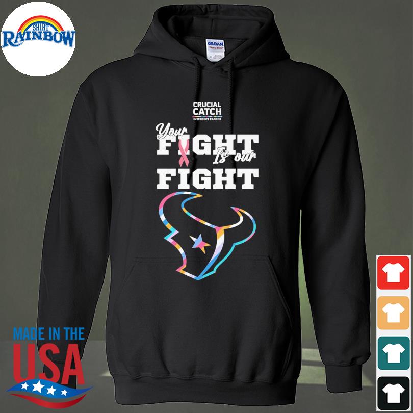 Houston Texans NFL Crucial Catch Intercept Cancer Your Fight is