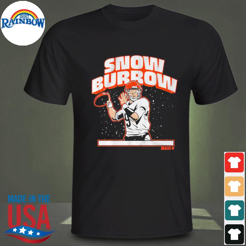 Joe burrow snow burrow cincinnati shirt