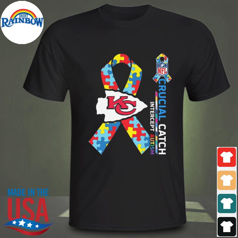 2023 Kansas City Chiefs Intercept Autism Crucial Catch shirt, hoodie,  sweater, long sleeve and tank top