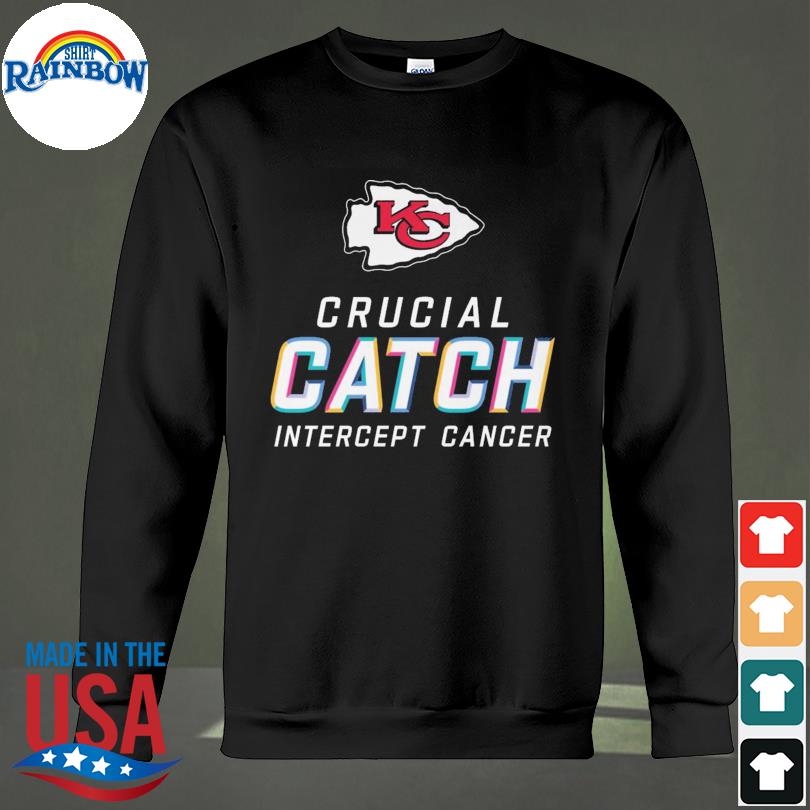 Kansas City Chiefs Crucial Catch Intercept Cancer 2023 shirt, hoodie,  sweater, long sleeve and tank top