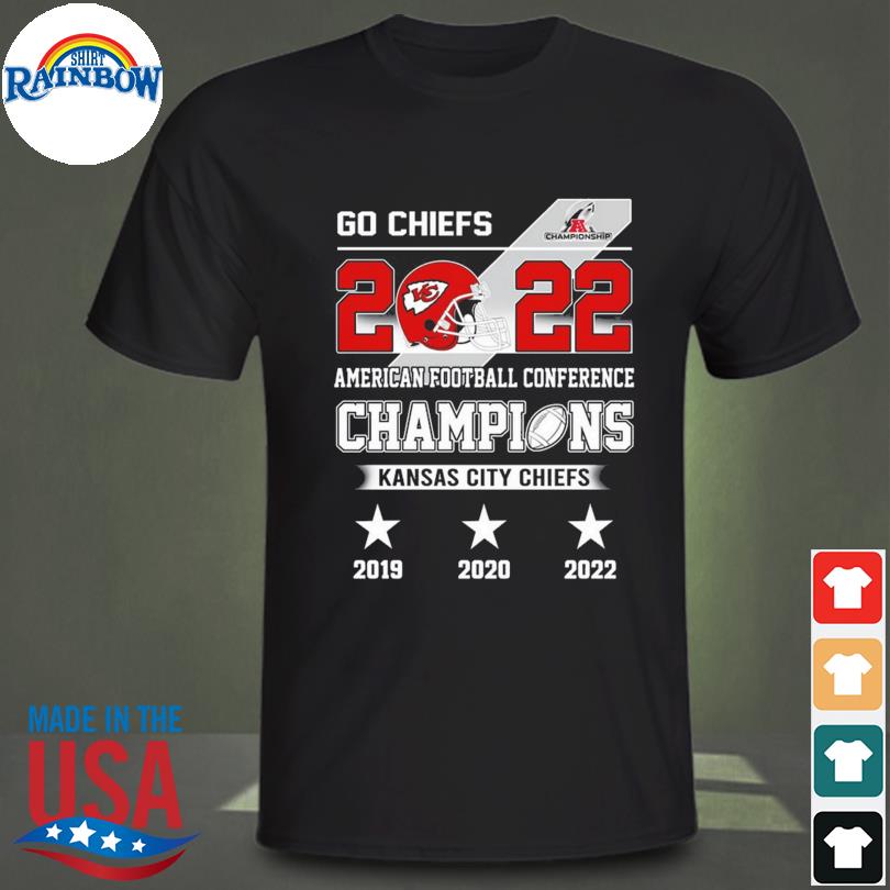 Kansas city Chiefs go Chiefs 2022 American football conference champions shirt