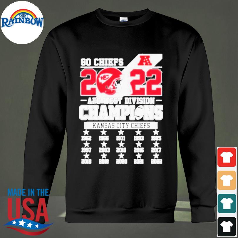 KC 2022 AFC West Division Champions shirt, hoodie, sweater, long sleeve and  tank top