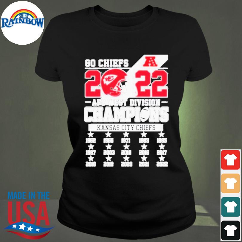 2022 AFC West Division Champion Kansas City Chiefs 1962 2021 2022 shirt,  hoodie, sweater, long sleeve and tank top