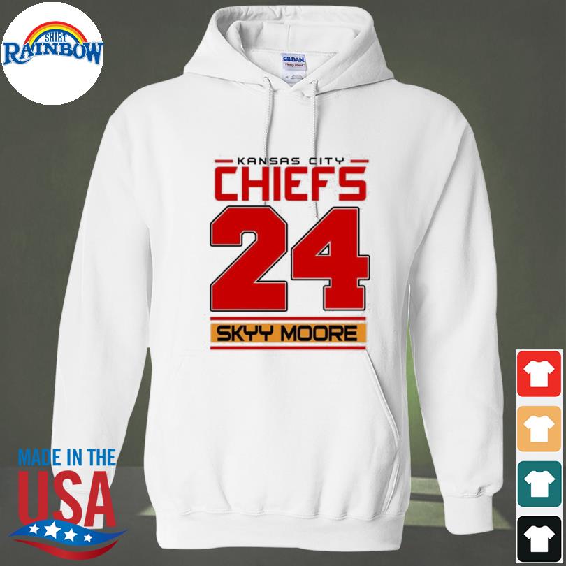 Official Kansas City Chiefs Skyy Moore 24 shirt, hoodie, sweater, long  sleeve and tank top