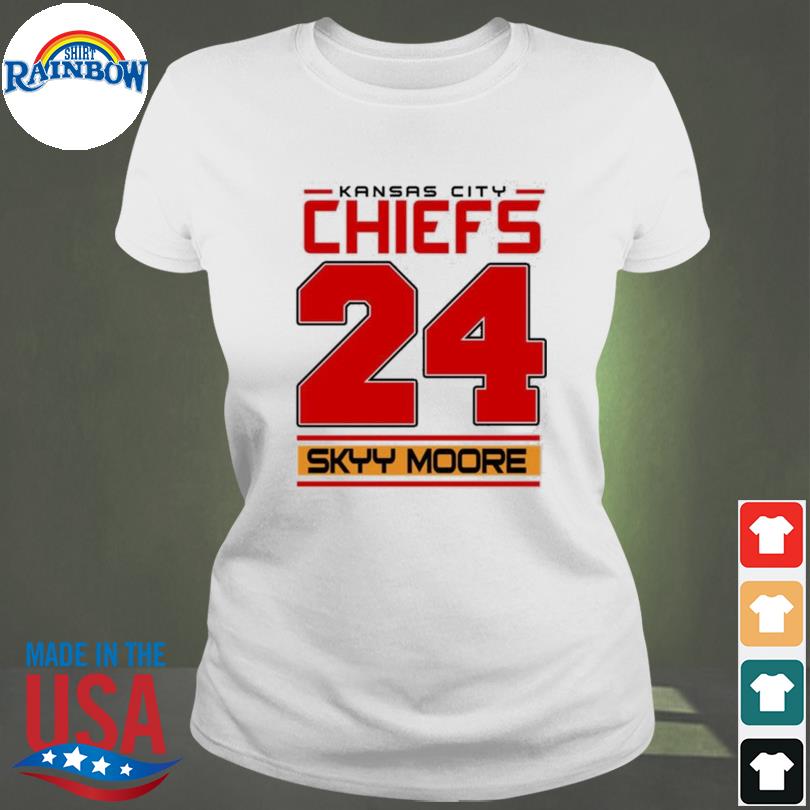 Kansas city Chiefs skyy moore 24 shirt, hoodie, sweater, long