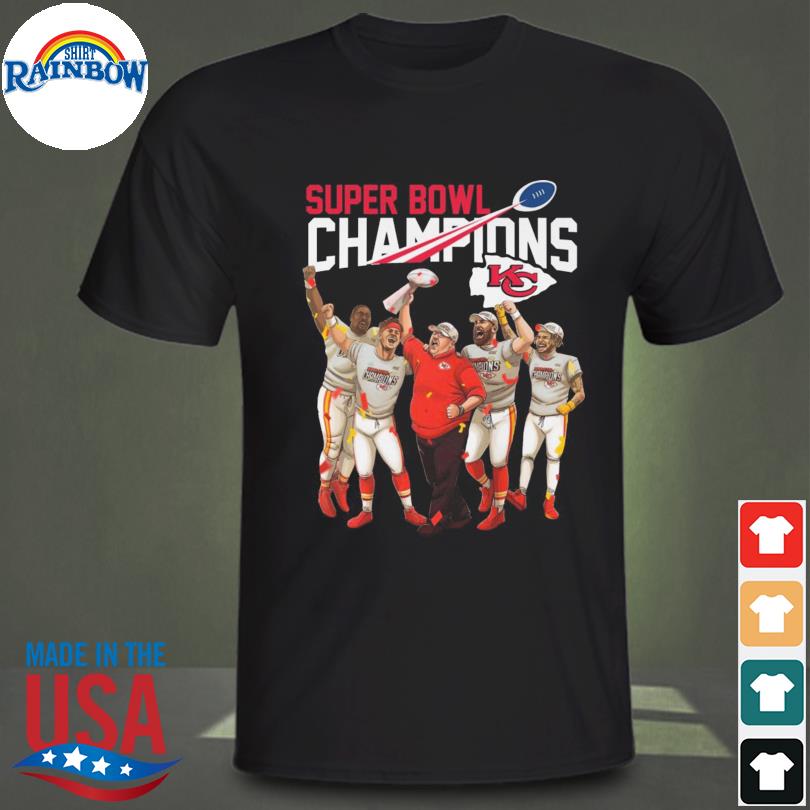 Super Bowl Champions Shirt, Kansas City Chiefs Signatures Tee - Bring Your  Ideas, Thoughts And Imaginations Into Reality Today