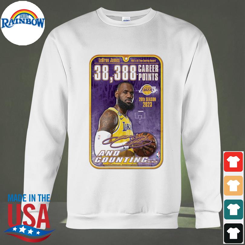 Lakers Lebron James Signature Jersey Shirt, hoodie, sweater, long sleeve  and tank top