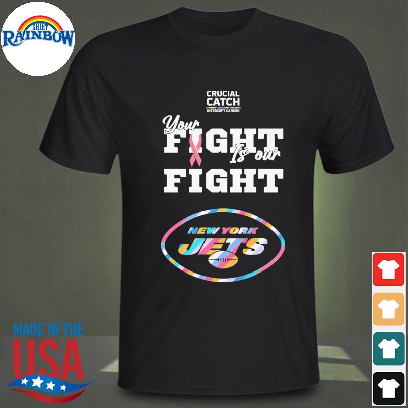 Miami Dolphins crucial catch intercept cancer your fight is our fight shirt