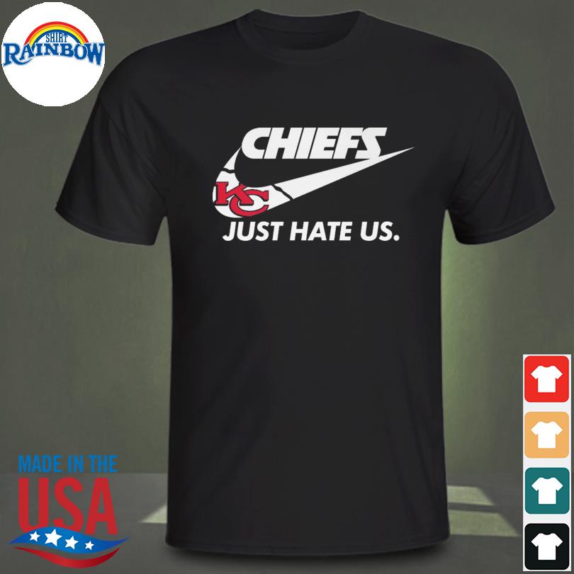 Nike kansas city chiefs just hate us shirt