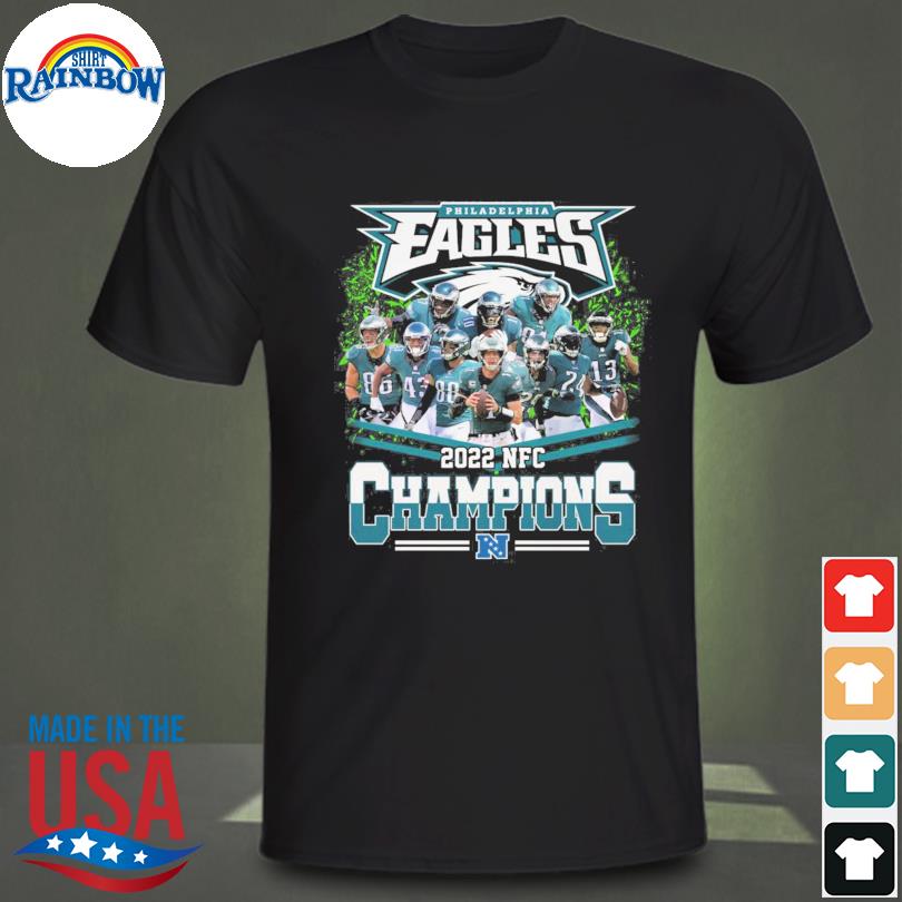 Philadelphia Eagles NFC Championship Champions 2022 2023 T-Shirt - Cruel  Ball