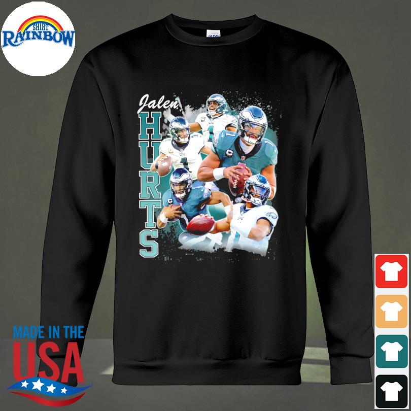 Jalen Hurts Philadelphia Eagles 90s Bootleg Retro TShirt For NFL Fans -  Bring Your Ideas, Thoughts And Imaginations Into Reality Today