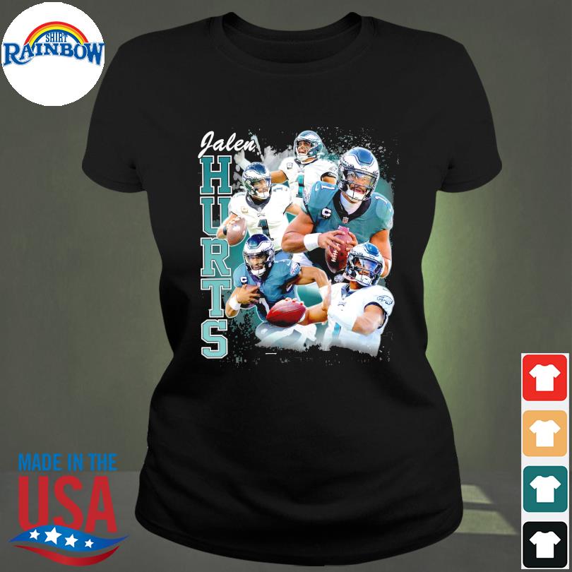 Bootleg Tee Vintage Jalen Hurts Philadelphia Eagles T-Shirt - Chow Down  Movie Store