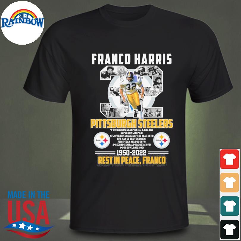 Greatest Of All Time Franco Harris Pittsburgh Steelers 4 Super Bowl 1 Super  Bowl Mvp Shirt, hoodie, sweater, long sleeve and tank top