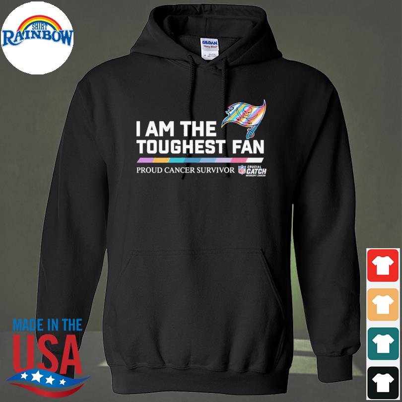 Tennessee Titans I am the toughest fan proud cancer survivor crucial catch  intercept cancer shirt, hoodie, longsleeve tee, sweater