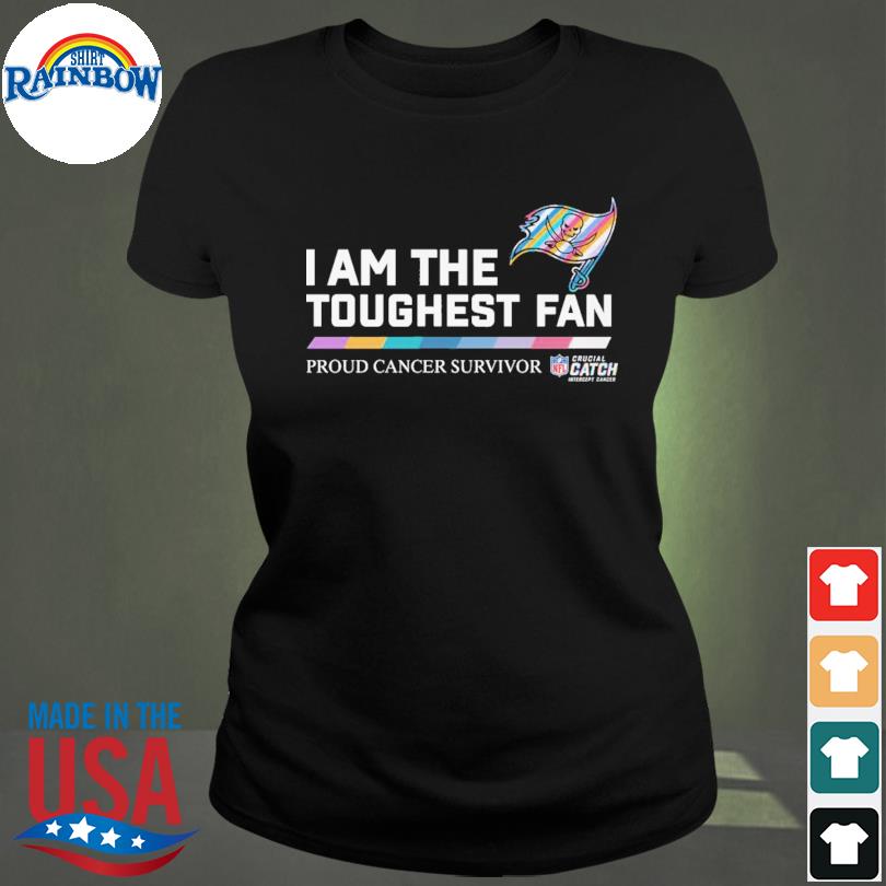 Tennessee Titans I am the toughest fan proud cancer survivor crucial catch  intercept cancer shirt, hoodie, sweater, long sleeve and tank top