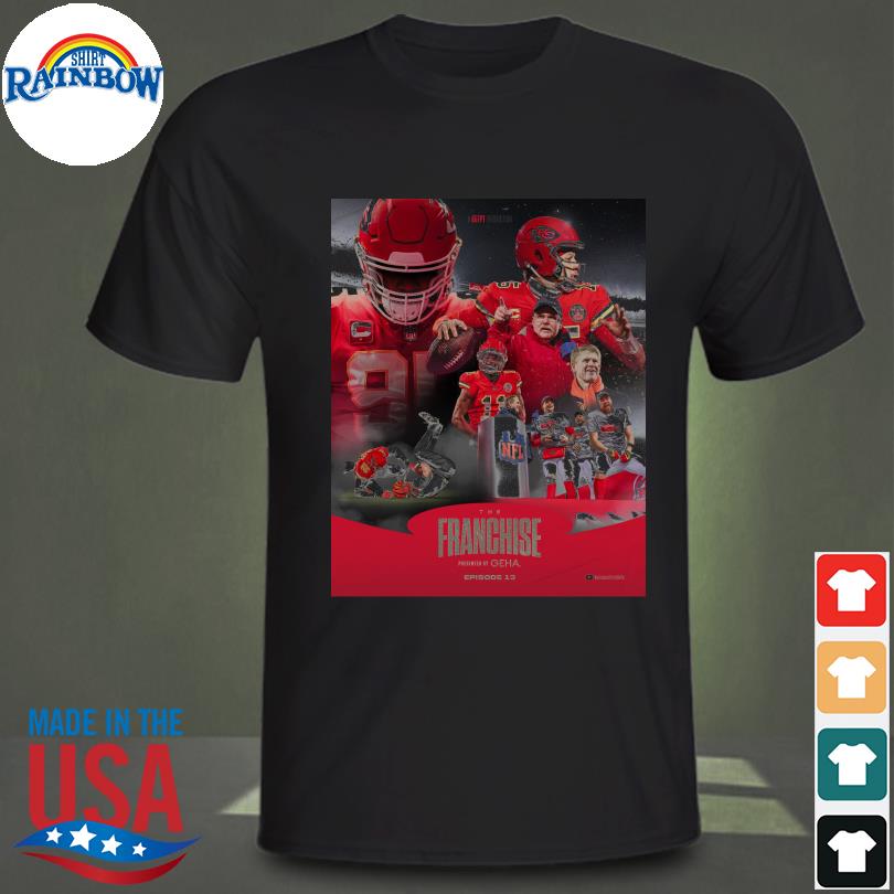The franchise presented by geha drops later today shirt