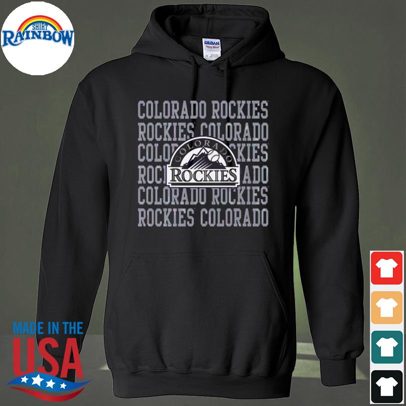 Colorado rockies youth repeat logo shirt, hoodie, sweater, long sleeve and  tank top