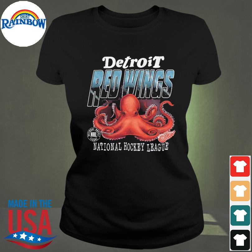Official detroit red wings octopus national hockey league T-shirt, hoodie,  sweater, long sleeve and tank top