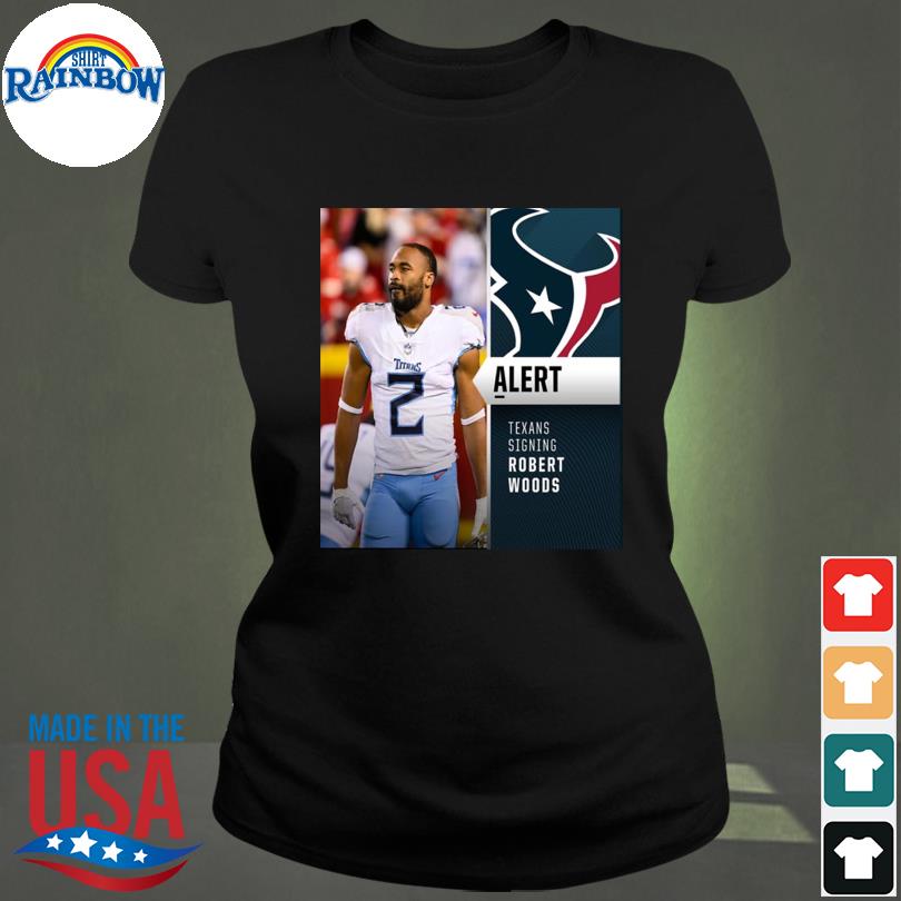 Houston Texans Signing WR Robert Woods Vintage T-Shirt - Kaiteez