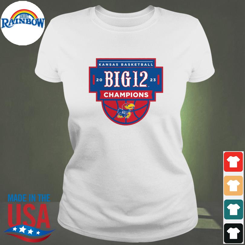 Kansas jayhawks 2023 big 12 men's basketball regular season champions shirt,  hoodie, sweater, long sleeve and tank top