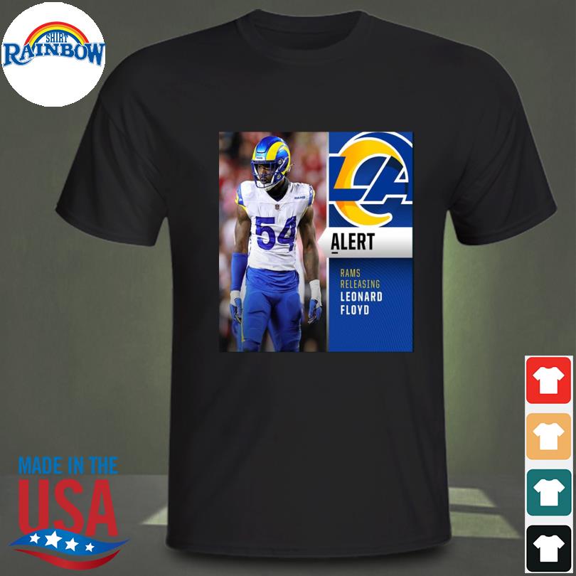 number 54 Los angeles rams releasing lb leonard Floyd vintage logo shirt,  hoodie, longsleeve, sweater