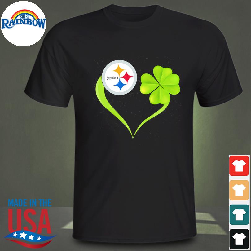 Original st Patrick Day Pittsburgh Steelers heart 2023 shirt