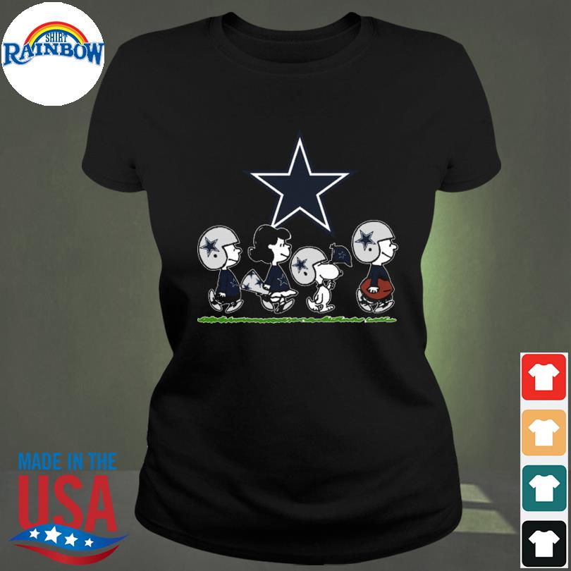 Peanuts Snoopy Football Team Cheer For The Dallas Cowboys Shirt -  High-Quality Printed Brand