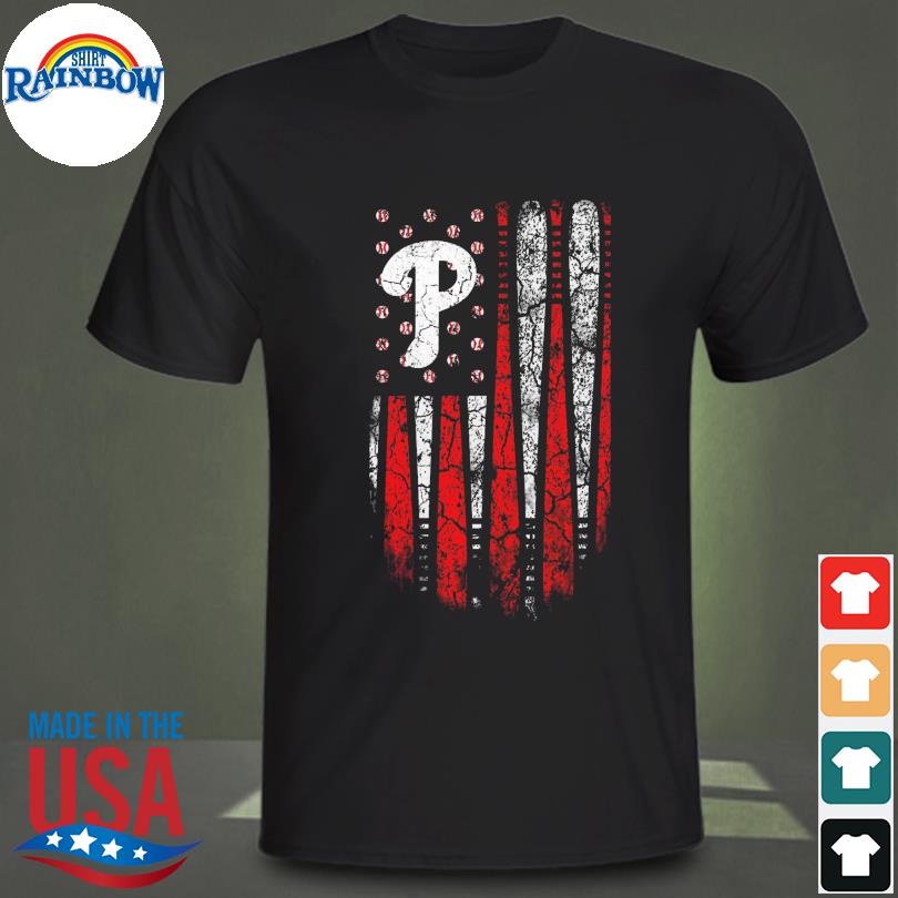 Philadelphia Phillies baseball American flag shirt, hoodie, sweater and  v-neck t-shirt