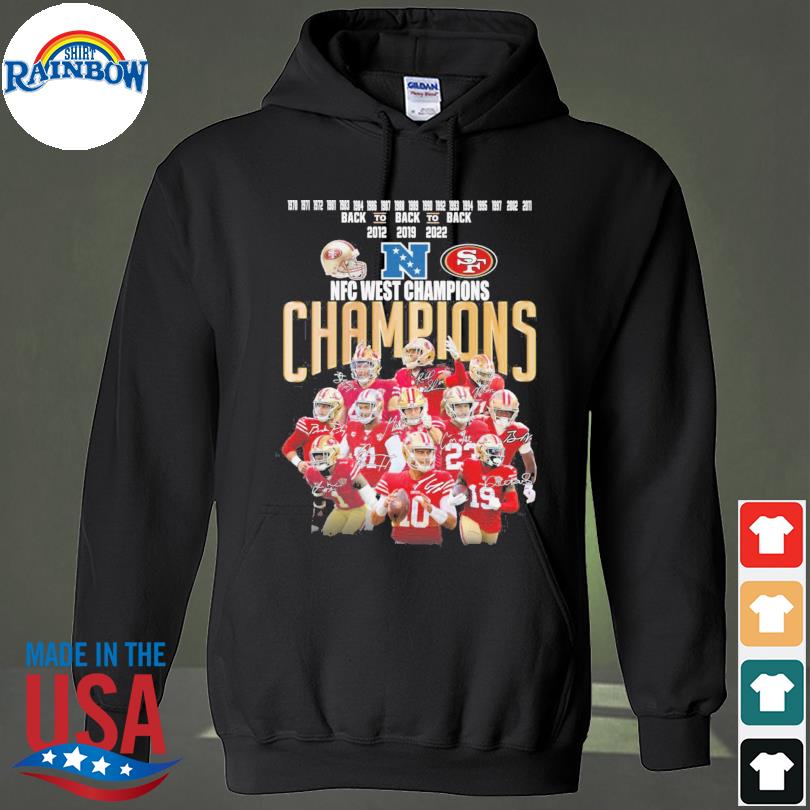 2022 NFC West Champions San Francisco 49ers 1970-2022 Shirt