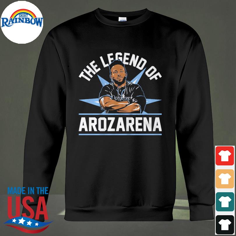 The Legend of Randy Arozarena shirt, hoodie, sweater and long sleeve