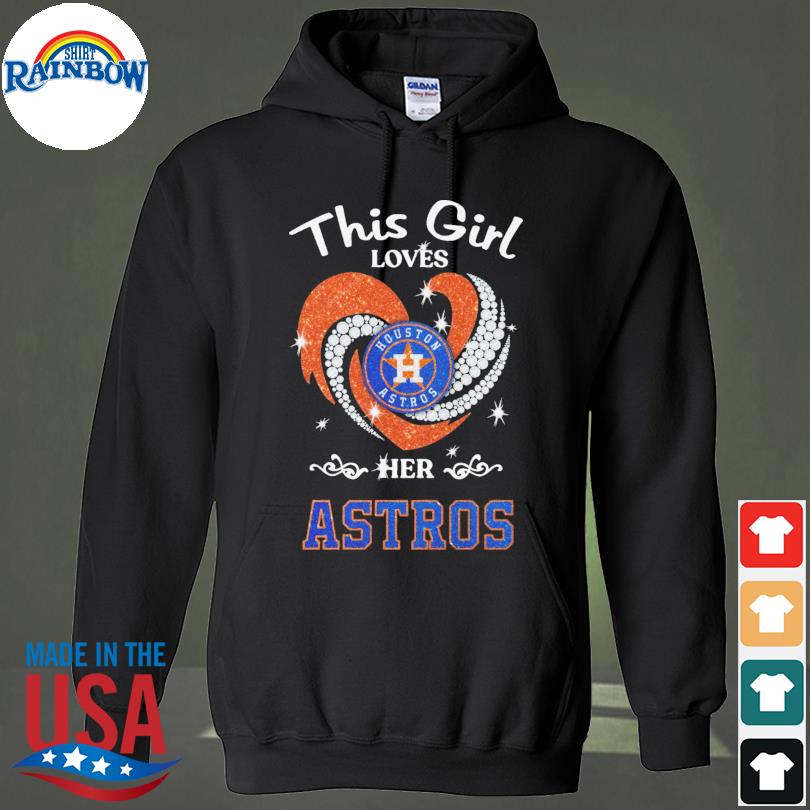 Get Here Houston Astros Rainbow Ladies Shirt in 2023