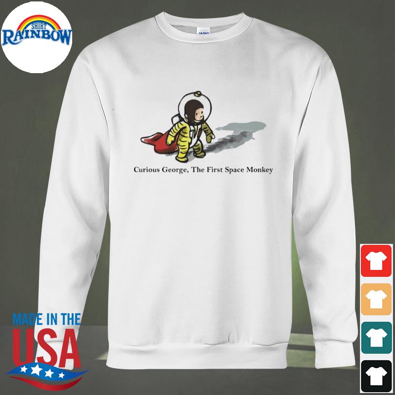 Curious George The First Space Monkey Astronaut Shirt