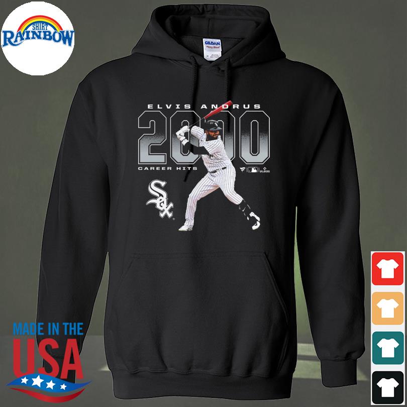 Elvis Andrus Chicago White Sox 2000 career hits 2023 shirt, hoodie,  sweater, long sleeve and tank top