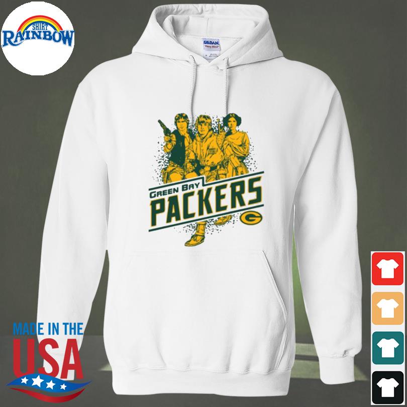 Green Bay Packers stuff Star wars shirt