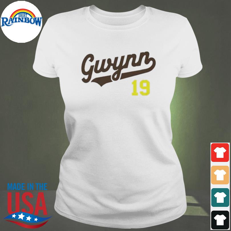 Gwynn 19 San Diego Padres Shirt, hoodie, sweater, long sleeve and