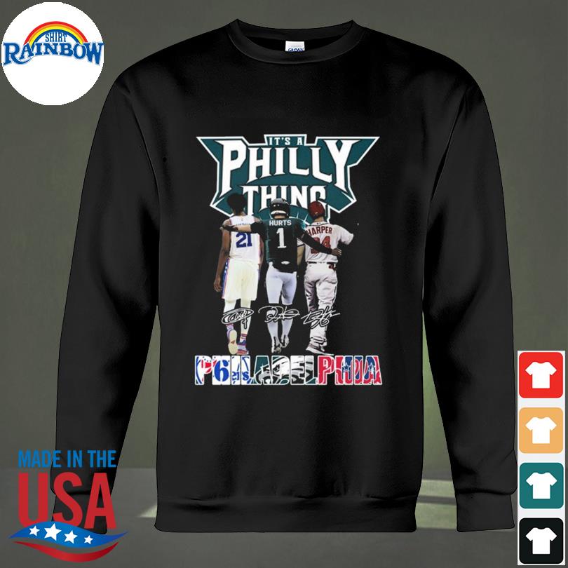 Philadelphia Phillies and Philadelphia Eagles Harper and Hurts 2023 shirt,  hoodie, sweater, long sleeve and tank top