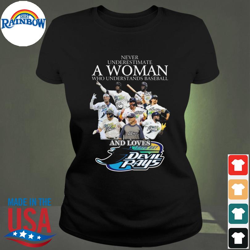 Real women love baseball smart women love the Devil Rays signatures shirt,  hoodie, sweater, long sleeve and tank top