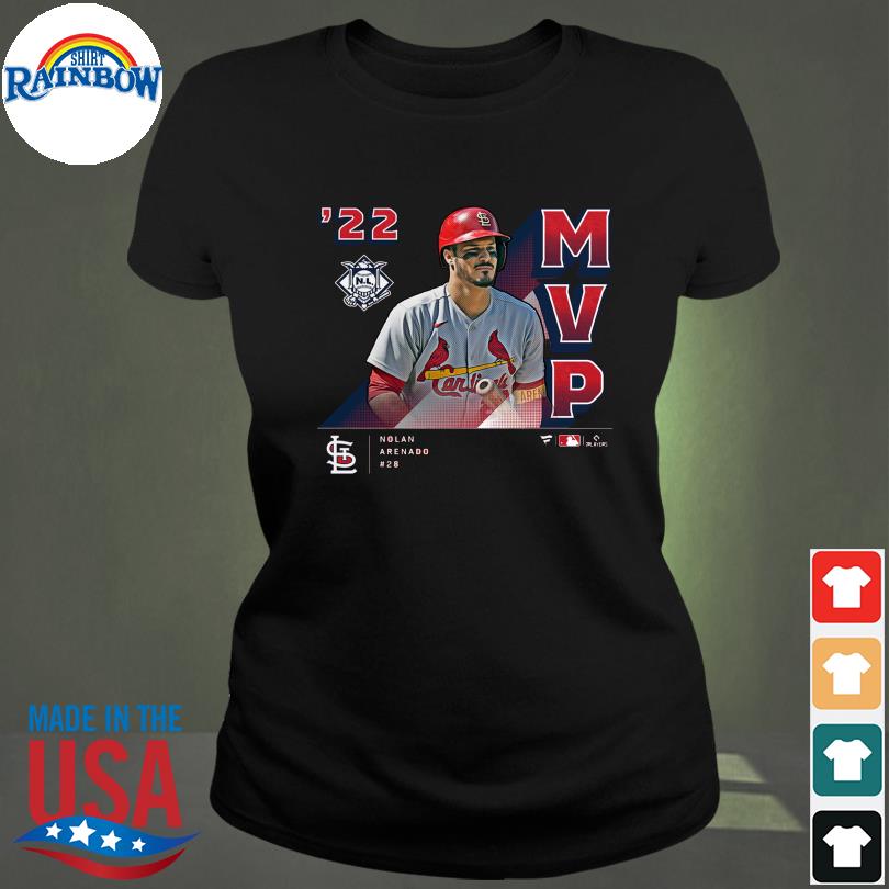 St. Louis Cardinals Nolan Arenado Stacked Tee Shirt