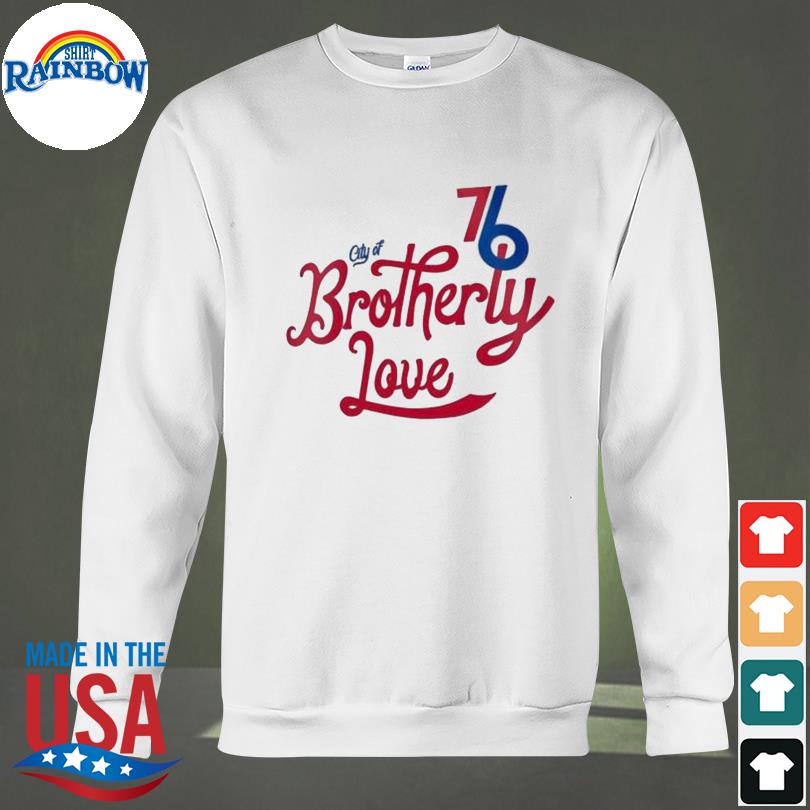 Philadelphia 76ers 22-23 City Edition Brushed Jersey NBA T-Shirt, hoodie,  sweater, long sleeve and tank top