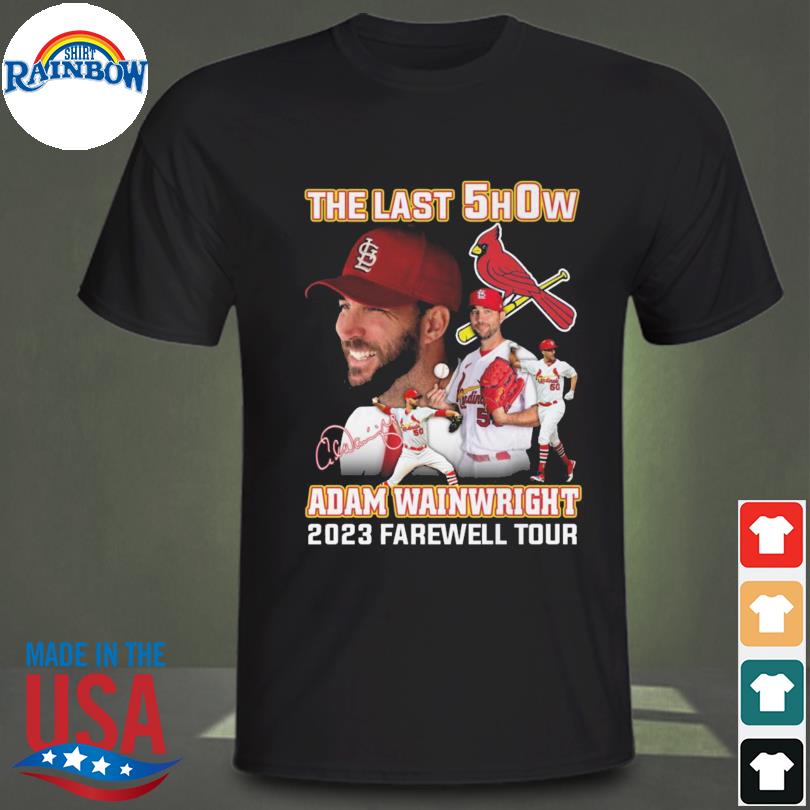 Buy The last show Adam Wainwright 2023 farewell tour signature