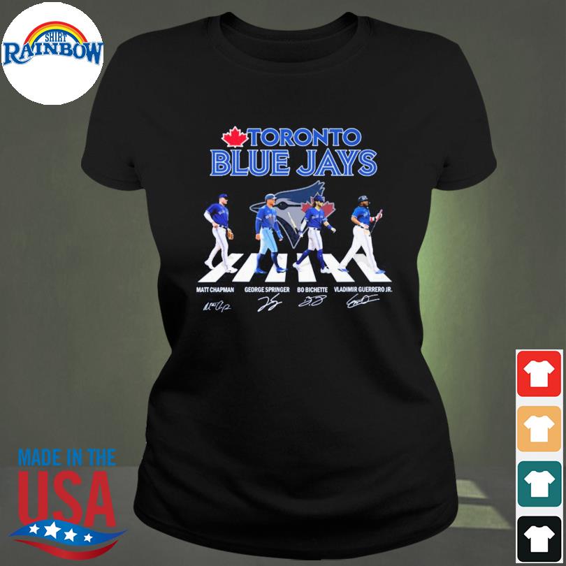 Toronto Blue Jays Team Abbey Road 2023 Signatures Design T Shirts -  Banantees