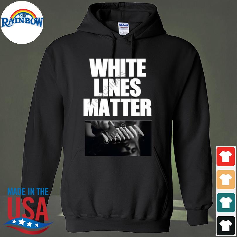 White lines matter s hoodie