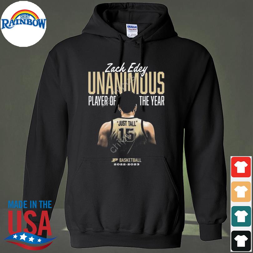 Zach edey player of the year s hoodie